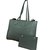 Hermès Cabas 40 Moss Green Leather  ref.86813