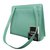 Chanel Green Shoulder Bag Leather  ref.86854