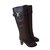 Louis Vuitton Legacy High Boots Black Leather  ref.86979