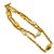 Chanel Collares Dorado Metal  ref.87050