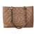 Chanel Grand shopping Tote Beige Leather  ref.87079