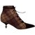 Vivienne Westwood Boots Leather Cloth  ref.87112