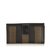 Fendi Pequin Long Wallet Brown Black Leather Plastic  ref.87156