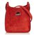 Hermès Cuero Vespa TPM Roja  ref.87174