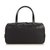 Burberry Leather Jacquard Shoulder Bag Black  ref.87189
