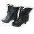 inconnue Bottines Simili cuir Noir  ref.87231