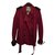 Burberry Trench coats Dark red Cotton  ref.87251