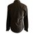 Camicia Givenchy in cotone marrone con ricamo Taglia 39 - vista 2