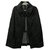 Yves Saint Laurent Wool Cape Dark grey  ref.87350