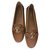 Louis Vuitton Dauphine Flat Loafer Conhaque Couro  ref.87573