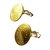 Hermès Brincos Dourado Metal  ref.87736