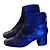 Topshop Stivaletti con nodo in pelle nera Nero - vista 2