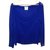 Yves Saint Laurent Tops Azul marino Seda  ref.87774