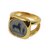 Hermès argolas Dourado Metal  ref.87901