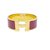 Hermès Clic H bracelet Red Golden  ref.87932