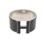 Hermès Clic H Armband Schwarz Silber  ref.87934