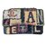 Timeless Chanel Jumbo klassischer Patchwork mit Klappe Mehrfarben Tuch  ref.87957