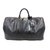 Keepall Louis Vuitton Keep you 50 year epi noir Black Leather  ref.87981