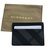 Burberry cheque y caja de tarjeta de cuero Negro  ref.88005