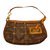 Louis Vuitton Clutch Beige Light brown Leather  ref.88296