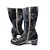 Botas Moma de cuero negro - vista 2