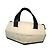Borsa a mano United Nude Stealth in pelle nera e bianca Nero Bianco - vista 2