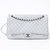 Timeless Chanel Handbags Silvery Leather  ref.88415