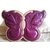 Papillon Louis Vuitton Coleccionista de cuento de hadas Púrpura Charol  ref.88437
