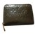 Louis Vuitton ZIPPY PURSE vert bronze Lackleder  ref.88617