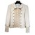 Giacca in tweed di CHANEL Bianco sporco Cachemire  ref.88677