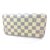 Louis Vuitton Zippy damier azur wallet Beige Eggshell Leather  ref.88779