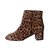 Mellow Yellow Ankle Boots Leopard print Leather  ref.88798