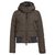 Moncler Coats, Outerwear Khaki Synthetic  ref.88831