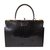Hermès "404" Doctor Bag Black Exotic leather  ref.88850