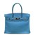 Hermès Hermes Birkin 30 Blue Jean swift cuero PHW Azul  ref.88854