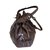 Le Tanneur Handbags Chocolate Patent leather  ref.88877