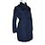 Donna Karan Cappotto trapuntato con cappuccio