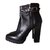 Autre Marque Ankle boots Black Leather  ref.89099