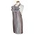 Reiss Cocktailkleid aus silbernem Seidengemisch - Ansicht 2