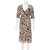 Diane Von Furstenberg Silk Martina dress Brown Multiple colors  ref.89143