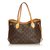 Louis Vuitton Monogram Neverfull PM Brown Leather Cloth  ref.89193