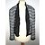 Escada-Wollmix-Blazer mit Rüschen und Seidenfutter Schwarz Weiß - Ansicht 4