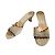 Jimmy Choo Ciabatte scamosciate con decorazioni Marrone Beige