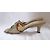 Jimmy Choo Ciabatte scamosciate con decorazioni Marrone Beige - vista 3