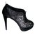 Russell & Bromley Lace and suede pumps Black  ref.89359
