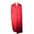 Kenzo Estola roja grande con adornos de seda. Viscosa  ref.89378