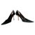 Escada Pumps mit extravaganter Ferse Schwarz - Ansicht 3