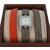 Hermès UHR HERMES CAPE COD PM Orange Taupe Leder Stahl  ref.89410