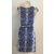 Diane Von Furstenberg Neues Della Kleid in Python Pop Medium Blue Iris Schwarz Weiß Lila  - Ansicht 6