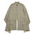 Chloé Gris taupe cloak Grey Wool  ref.89465